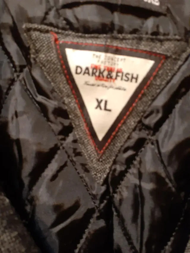 Chaqueta Dark&Fish Gris Talla XL