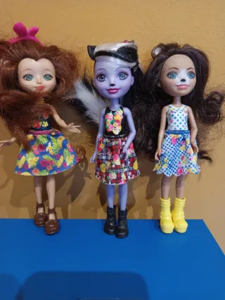 Lote 4 Muñecas Enchantimals