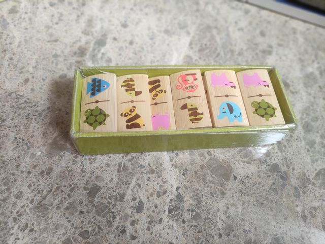 Dominó de madera Diset animales