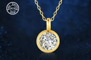 Pendientes y colgante Plata y moissanitas