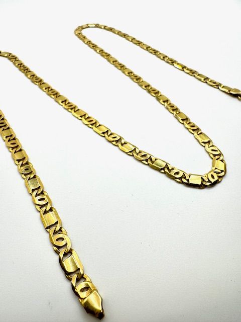 Cadena Oro 18k Ojo de Perdiz