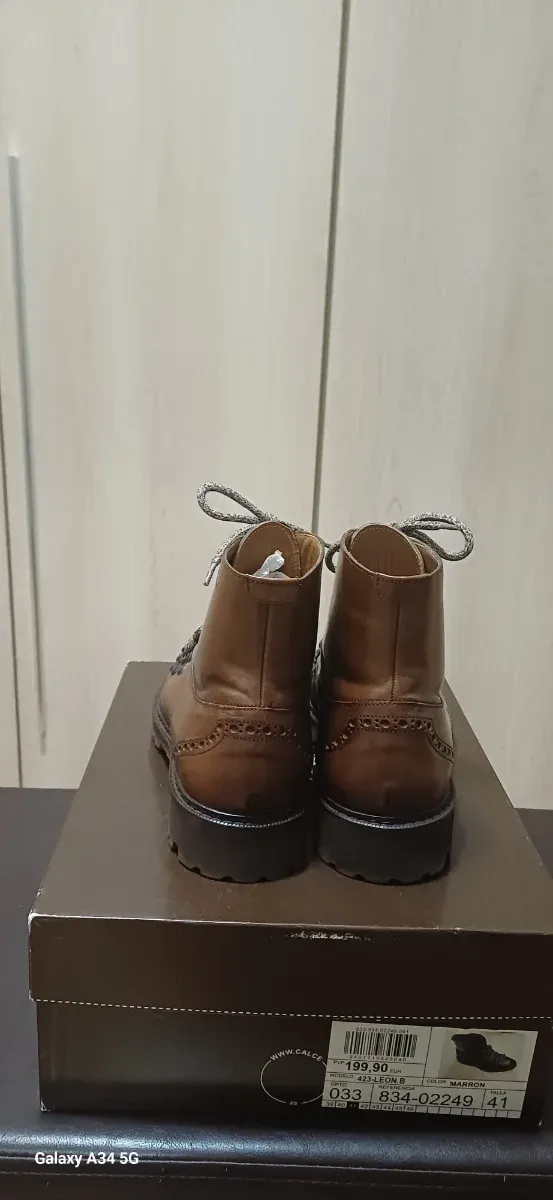 Botas de caballero Calce marrones talla 41