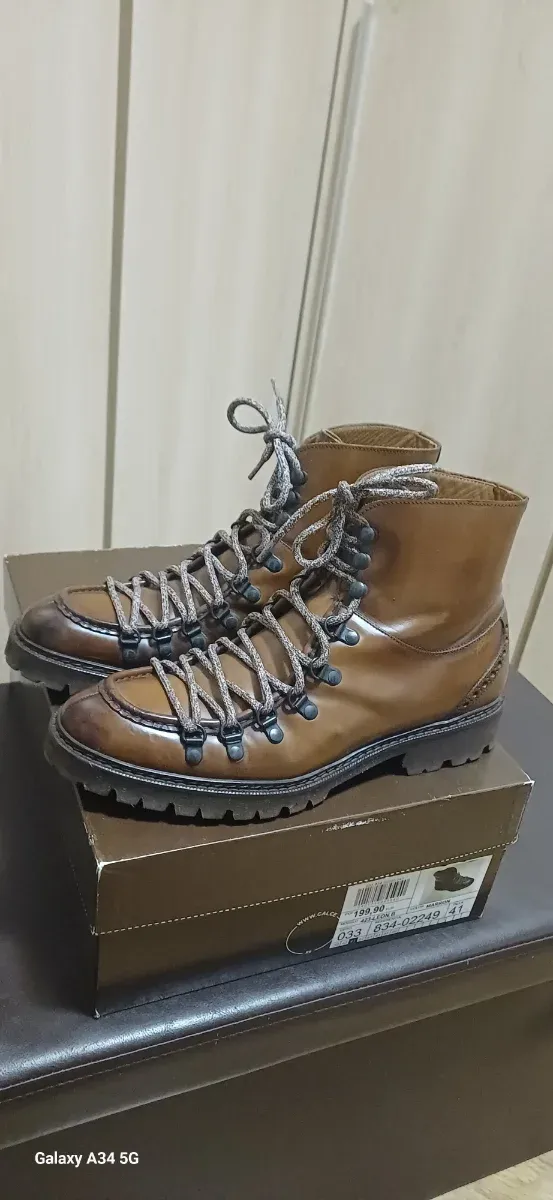 Botas de caballero Calce marrones talla 41