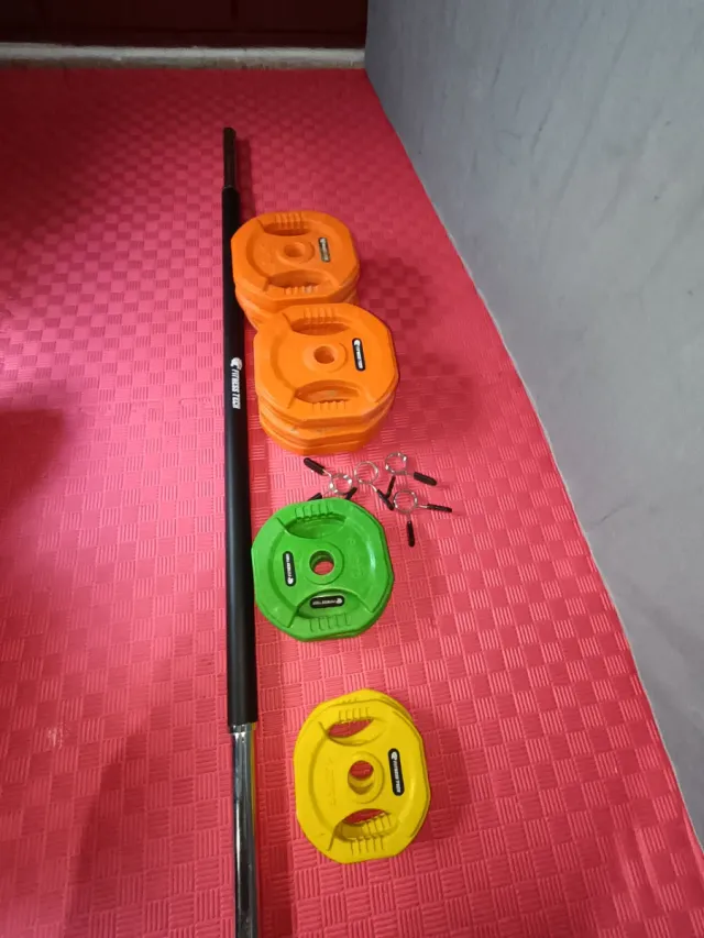 Body Pump Completo: Barra y Discos