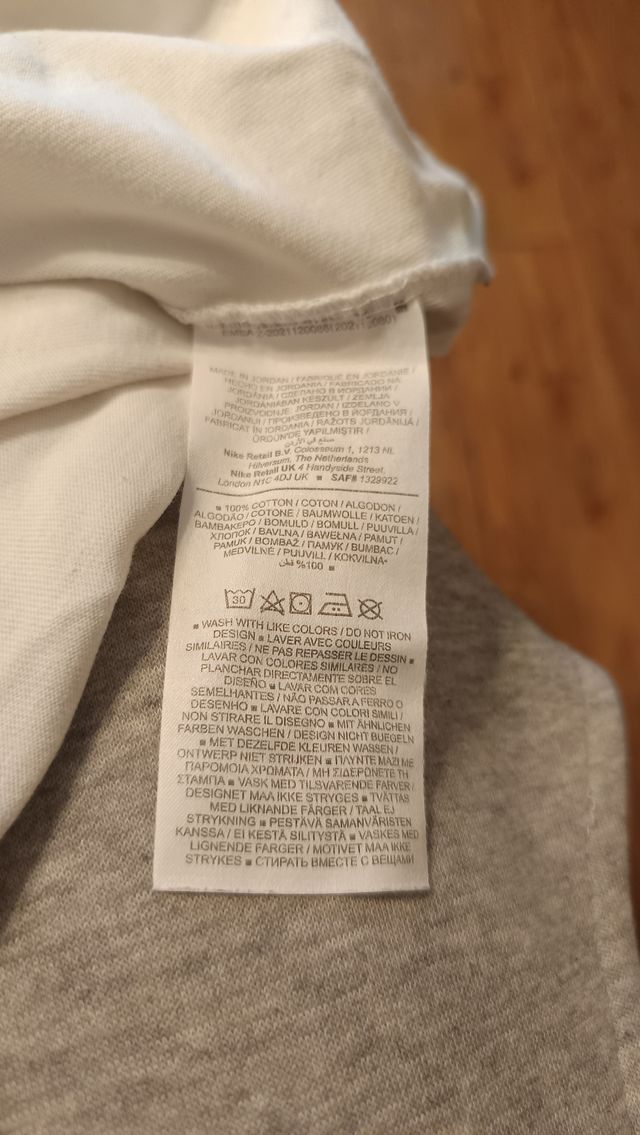 Camiseta Nike Blanca Básica