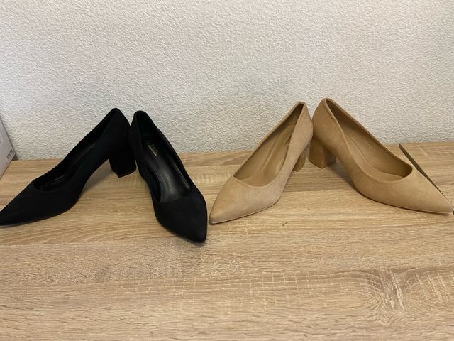 Zapatos de tacón MIA talla 38 nuevos. 20€ cada par