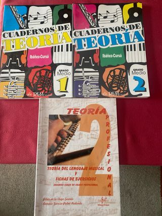 Lote Libros Teoría Música Dionisio de Pedro