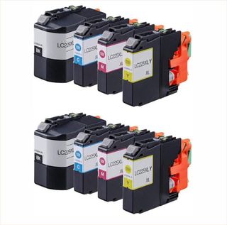 Pack 8 x Cartuchos Brother LC229 LC225