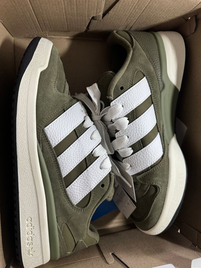 Adidas Forum 2000 Verde Oliva y Blanco