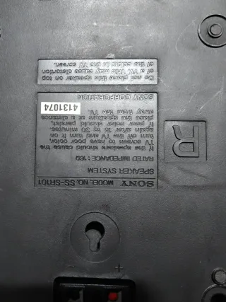 Altavoces Sony 3 vías