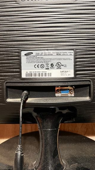 Monitor Samsung LED 22 Negro