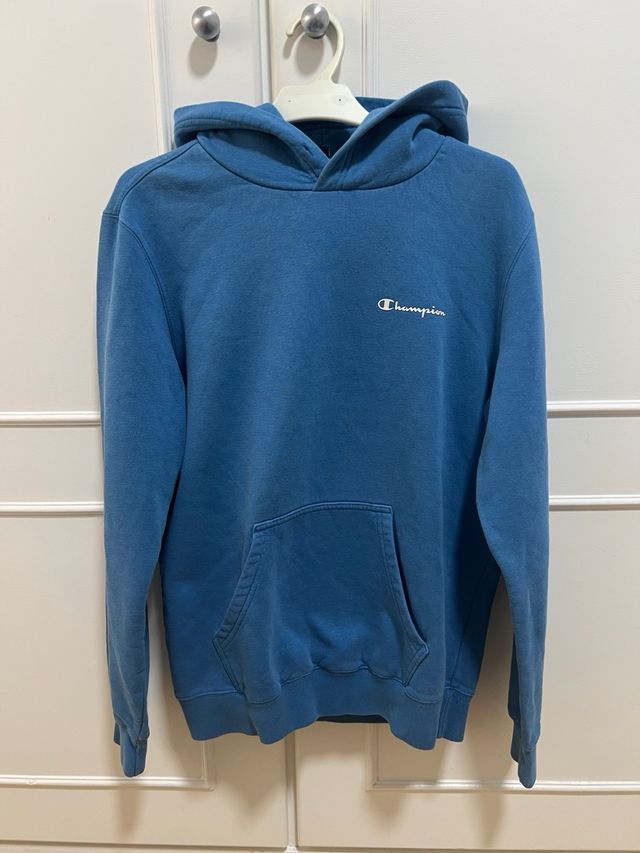 Sudadera Champion Azul Vintage