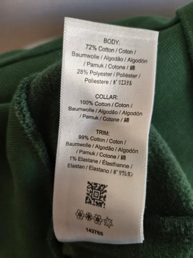 Sudadera Fred Perry verde talla L