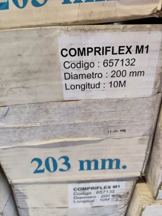 Tubo flexible acústico y simple