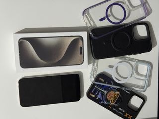 iPhone 15 Pro Max Gris/Plata