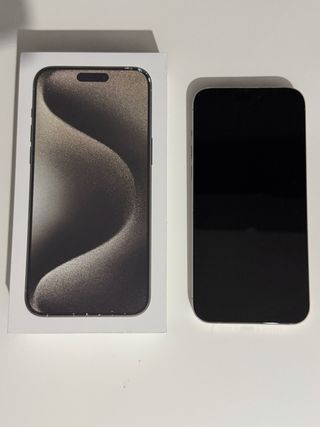 iPhone 15 Pro Max Gris/Plata