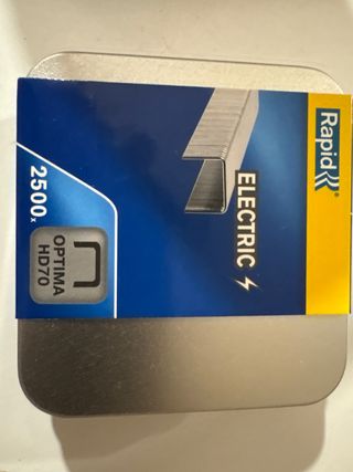 Grapas Rapid Optima HD70 Eléctrica 2500x