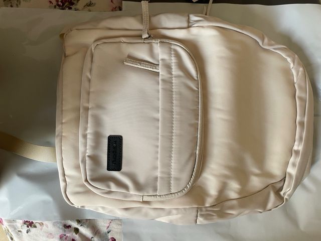 backbag Escolar 18 L Beige 14 inches laptop