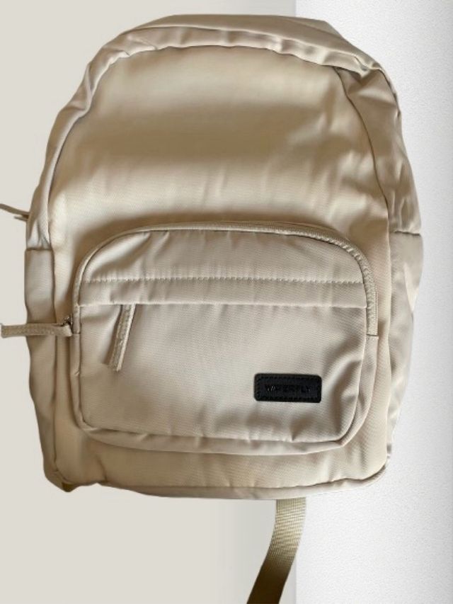 backbag Escolar 18 L Beige 14 inches laptop