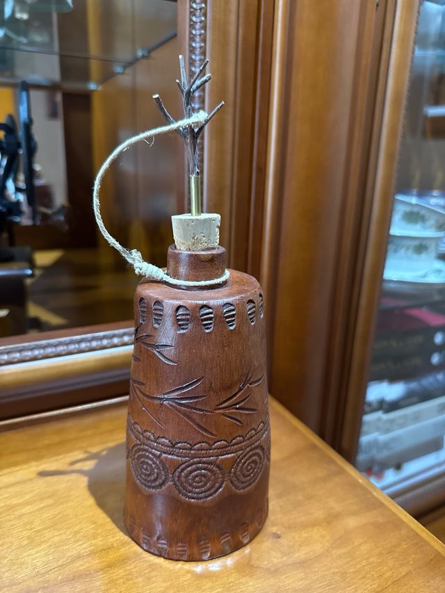 Botella cerámica artesanal celta