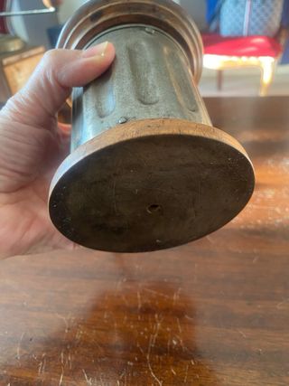 Antico Macinino Caffè Manuale Legno Metallo