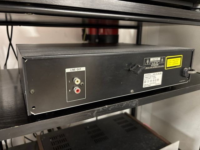 Reproductor CD Sony CDP-M34 Negro