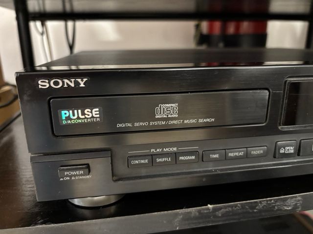 Reproductor CD Sony CDP-M34 Negro