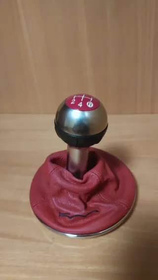 Palanca Cambios Fiat 500 Sport Roja