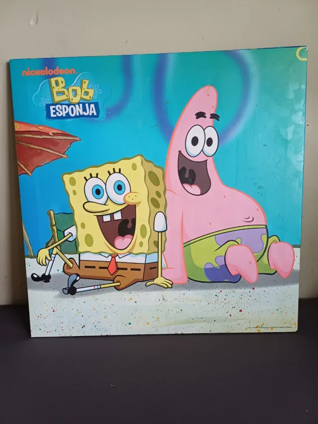Quadro Bob Spongebob Nickelodeon per Bambini