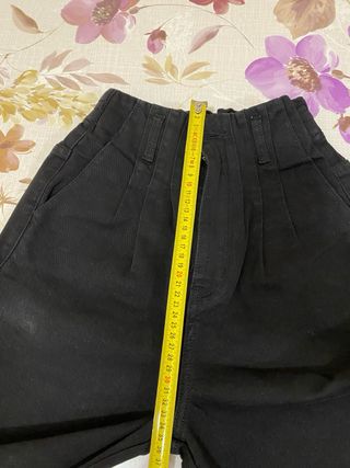 Pantaloni donna Premium Denim neri XS