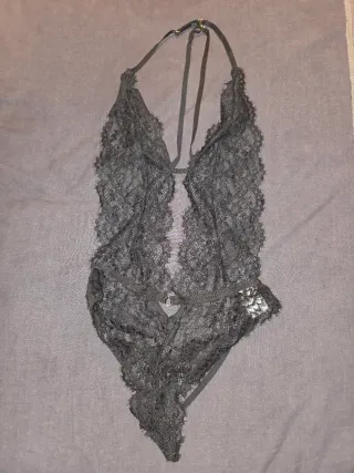 Body Nienke encaje negro