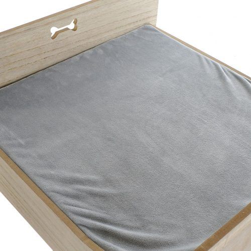 Cama para animais de estimação de madeira desmontável