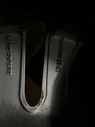 Llantas Mercedes Benz, neumáticos al 50% de uso