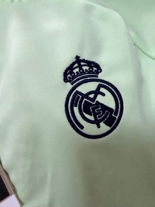 Chándal Real Madrid niño Adidas verde y azul