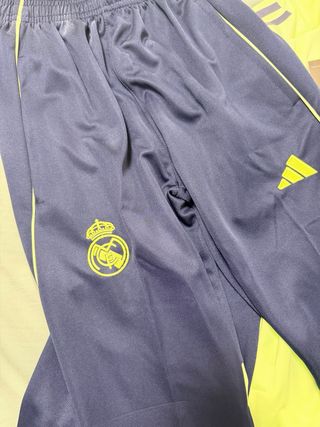 Chándal Real Madrid niño Adidas verde y azul