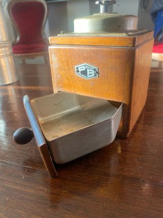 Macina Caffè Antico PB Acciaio e Legno