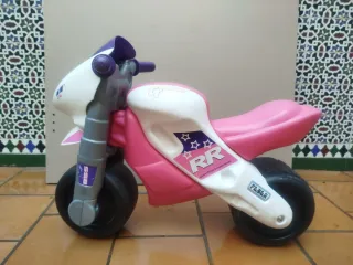 Andador y cochecito de muñecas Smoby. Moto feber