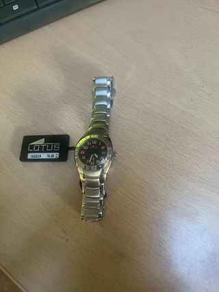 Reloj Lotus 15332/A Plata y Naranja