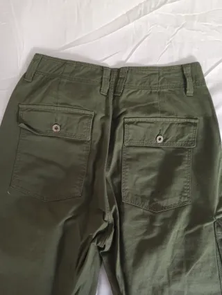 Pantalón cargo verde militar