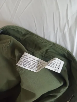 Pantalón cargo verde militar