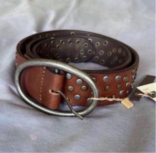 Pack 2 Cinturones Brownie Negros Tachuelas