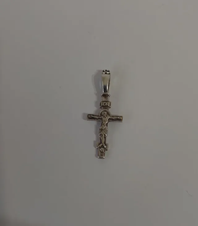 Crocefisso in argento 925 vintage
