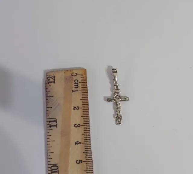 Crocefisso in argento 925 vintage