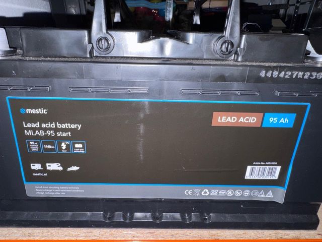 Batería Mestic 12V 95Ah Plomo-Ácido