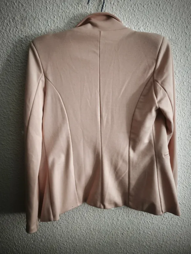 Blazer rosa palo