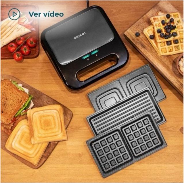 Tostadora Cecotec 3 en 1