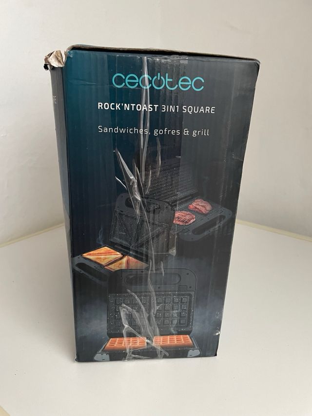 Tostadora Cecotec 3 en 1