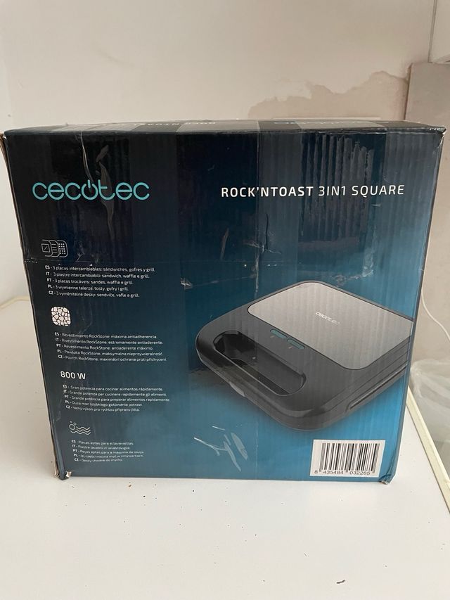 Tostadora Cecotec 3 en 1