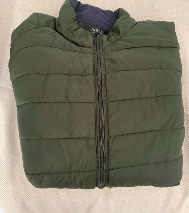 Anorak marca danesa !Solid  Verde oscuro Ligero