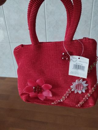 Borsetta bambina Maerdifu rossa